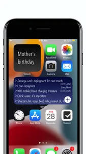 Todom: To Do List Widget App screenshot 0