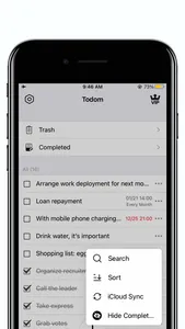 Todom: To Do List Widget App screenshot 4