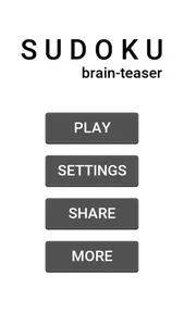 Sudoku : Brain-teaser screenshot 0