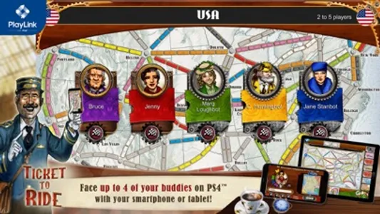 Ticket to Ride for PlayLink screenshot 0