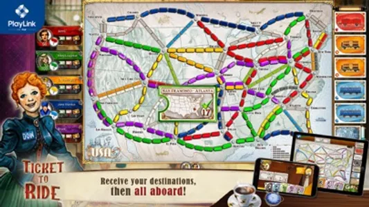 Ticket to Ride for PlayLink screenshot 1