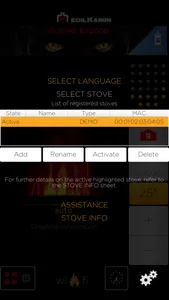 Edilkamin WiFi screenshot 3