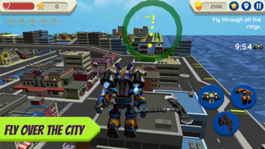 Robot Hero: City Simulator 3D screenshot 3