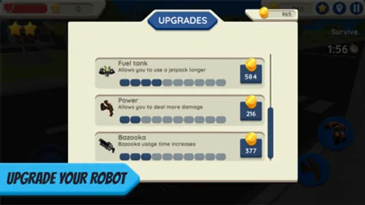 Robot Hero: City Simulator 3D screenshot 5