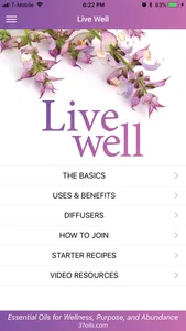 Live Well with Young Living screenshot 0