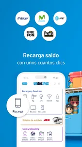 UnDosTres - Recargas y Pagos screenshot 0