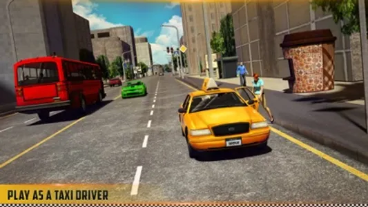 HQ Taxi Driving 3D screenshot 3