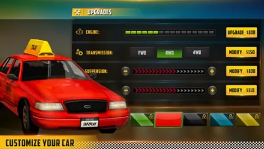 HQ Taxi Driving 3D screenshot 5