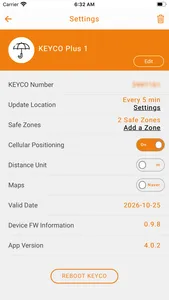 KEYCO Plus - GPS Tracker screenshot 3