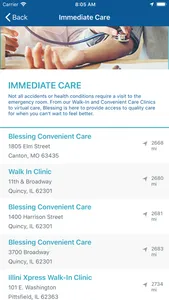 Blessing Health System screenshot 4