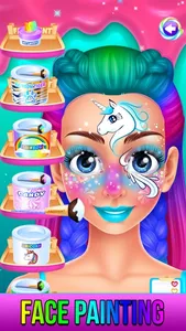 Rainbow Unicorn Candy Salon screenshot 0