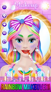 Rainbow Unicorn Candy Salon screenshot 4