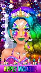 Rainbow Unicorn Candy Salon screenshot 6