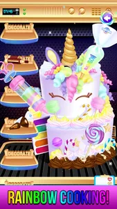 Rainbow Unicorn Candy Salon screenshot 9