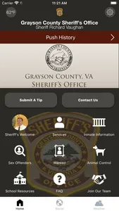 Grayson County Sheriff VA screenshot 0