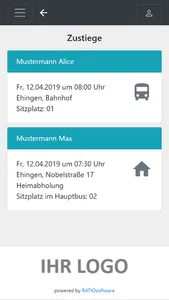 Meine Buchung screenshot 4