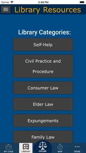 Legal Case Navigator screenshot 1