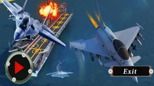 Aircraft Jet Fighter War Game screenshot 0