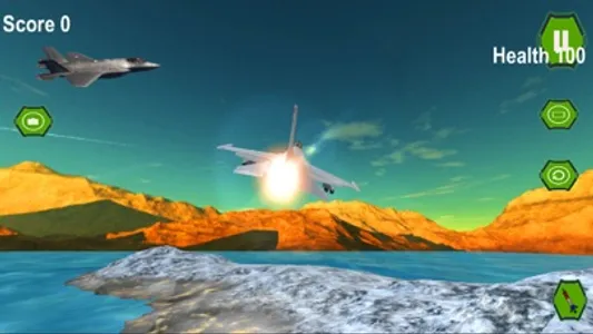 Aircraft Jet Fighter War Game screenshot 1