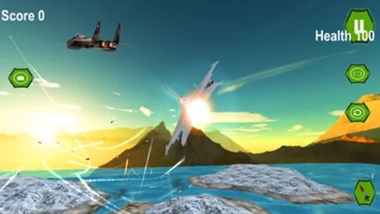 Aircraft Jet Fighter War Game screenshot 2