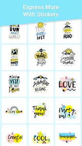 Colorful Quotes Stickers screenshot 0