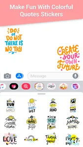 Colorful Quotes Stickers screenshot 2