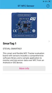 ST NFC Sensor screenshot 2