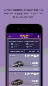 Bizcar Rental screenshot 2