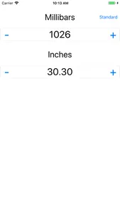 Millibar / Inches Calculator screenshot 4