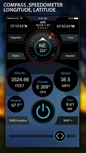 CFSAC (Compass - Speedometer) screenshot 1