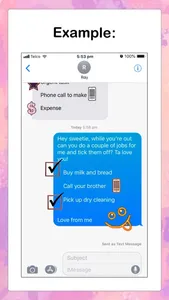 Bullet list Stickers screenshot 7