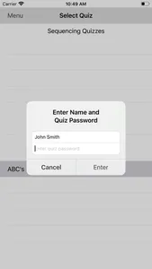 SequenceQuiz screenshot 6