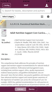 ASPEN eBooks screenshot 2