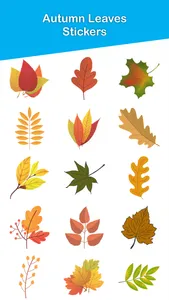 Autumn Leaves Emojis screenshot 0