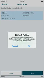 BisTrack Picking screenshot 6