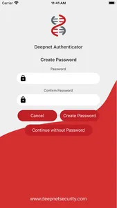 DeepNet Authenticator screenshot 0