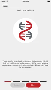 DeepNet Authenticator screenshot 1