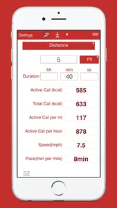 Running and Walking Calories screenshot 2