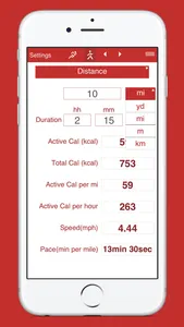 Running and Walking Calories screenshot 3