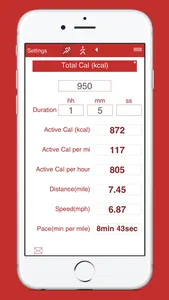 Running and Walking Calories screenshot 7