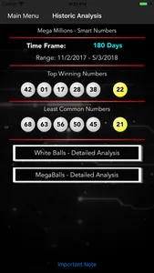 Mega Millions - Smart Numbers screenshot 2