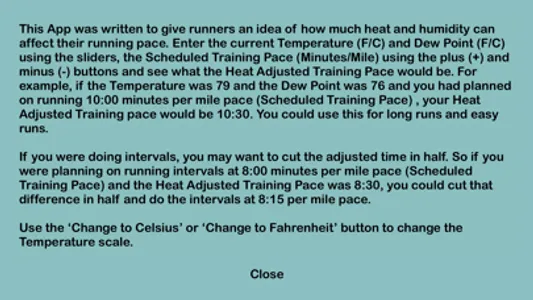 Training Pace screenshot 1