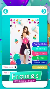 Happy Birthday Video Editor screenshot 2