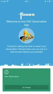 Fugro HSSE Observation screenshot 0