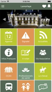 Lamorlaye Application mobile screenshot 1