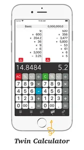 Calculator L + Twin Plus App # screenshot 2