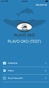 Plavo oko screenshot 2