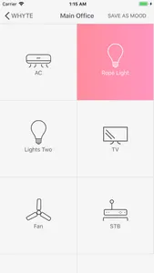 Whyte Smart Home screenshot 2