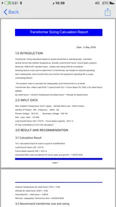 Transformer Sizing Calculation screenshot 3