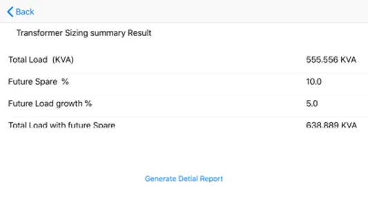 Transformer Sizing Calculation screenshot 7